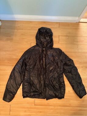 Enlightened Equipment Men’s Torid Puffer Jacket, Black, Size L